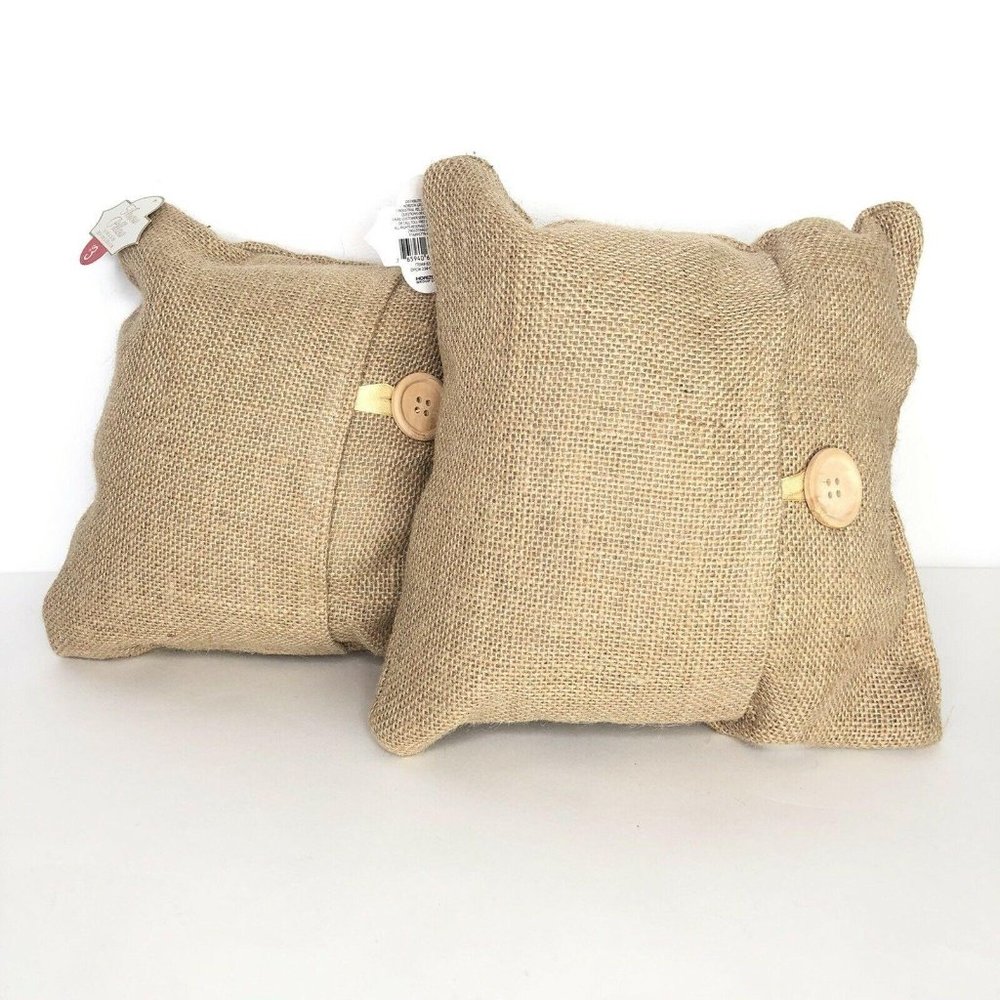 NEW Throw Pillow Target Dollar Spot Bullseye Beige